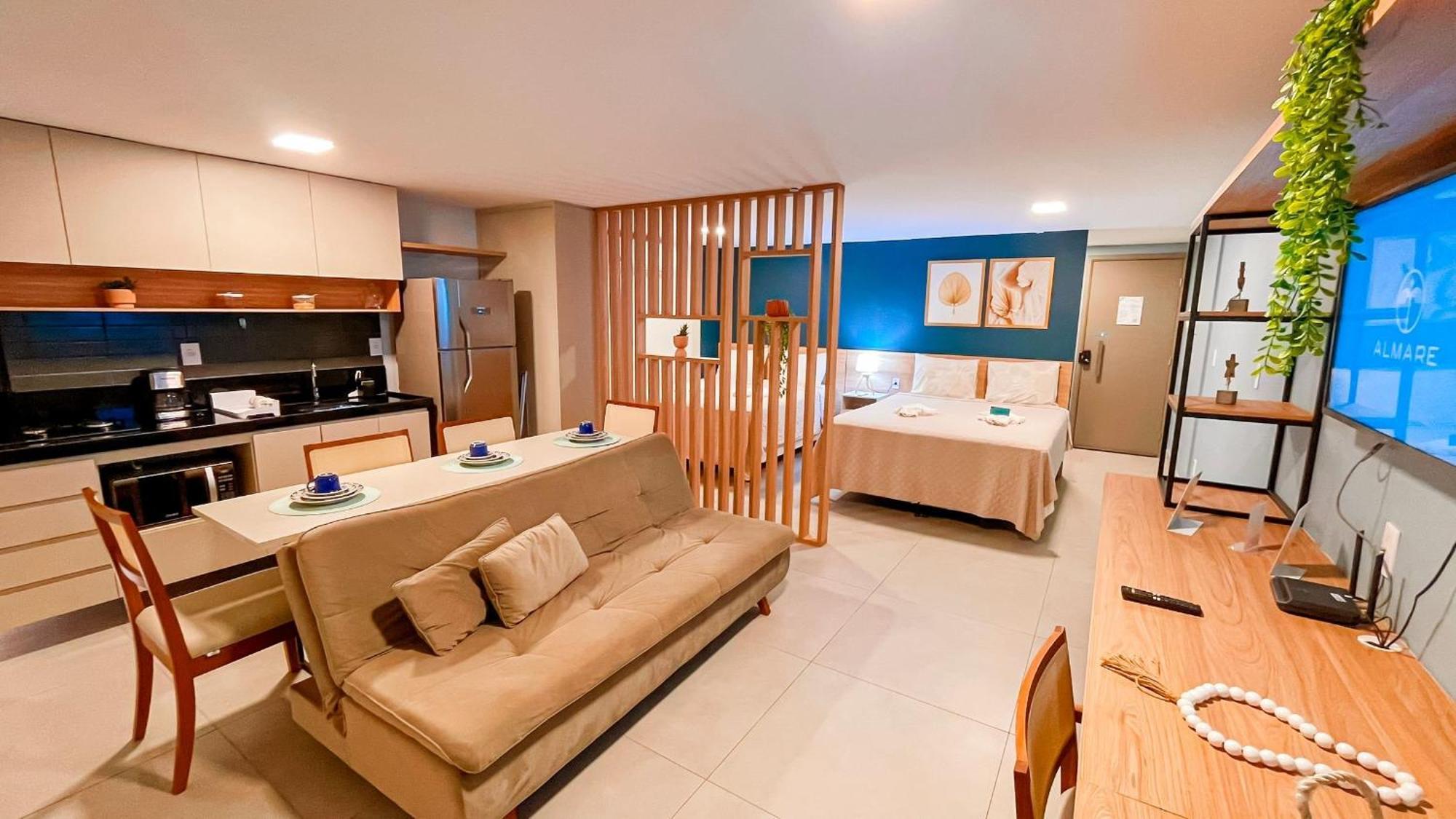 Flat Fm20 Cabo Branco Ocean - By Almare Apartment *